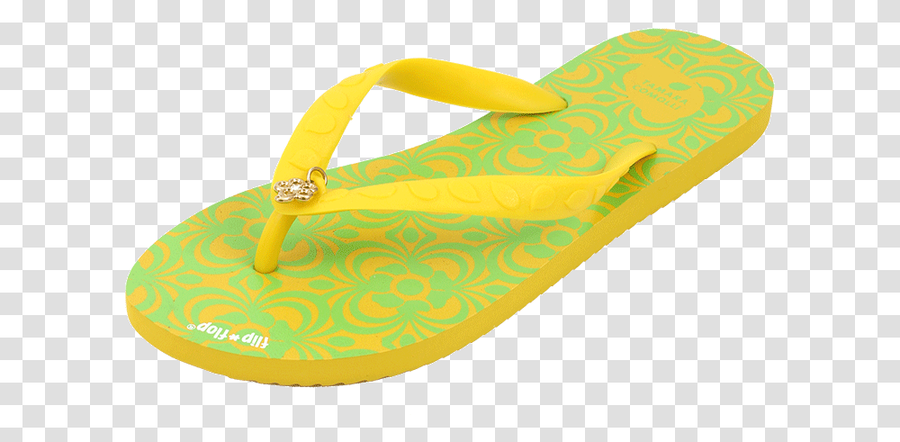 Tamara Comolli Flower Flip Flop In Yellow Flip Flops, Apparel, Footwear, Flip-Flop Transparent Png