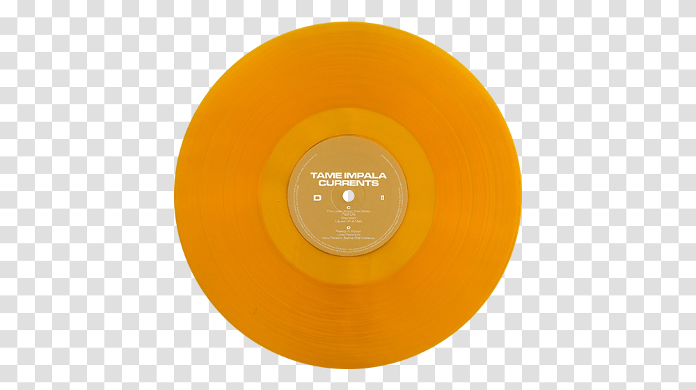 Tame Impala Tame Impala Currents Gold Vinyl, Frisbee, Toy, Tape, Disk Transparent Png