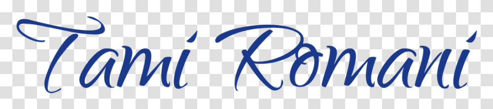 Tami Romani Calligraphy, Logo, Trademark Transparent Png