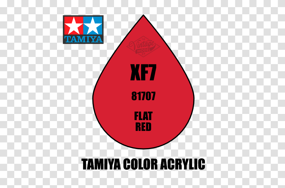 Tamiya Mini Xf Flat Red Acrylic Paint, Road Sign, Triangle Transparent Png