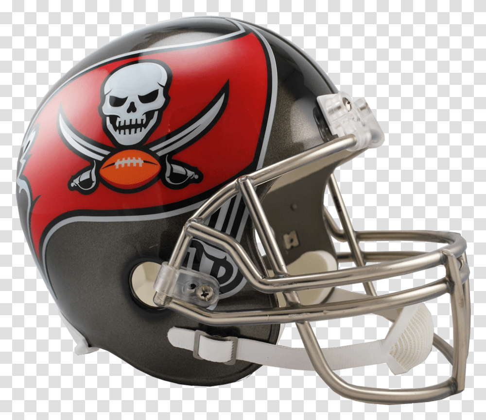 Tampa Bay Buccaneers Deluxe Replica Helmet Tampa Bay Buccaneers Helmet, Apparel, Football Helmet, American Football Transparent Png