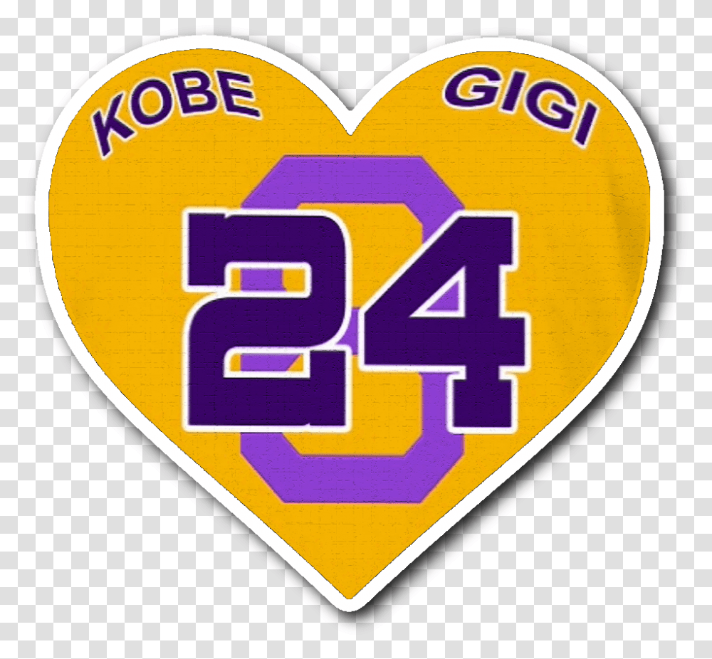 Tampa Bay Lightning Honoured Kobe And Emblem, Logo, Symbol, Trademark, Heart Transparent Png