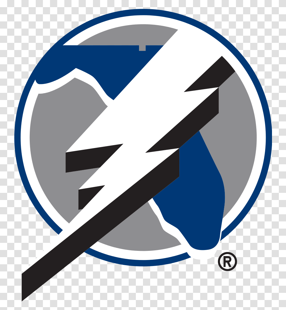 Tampa Bay Lightning Hoodie Pullover Clipart Full Size Tampa Bay Lightning Logo, Axe, Tool, Symbol, Star Symbol Transparent Png