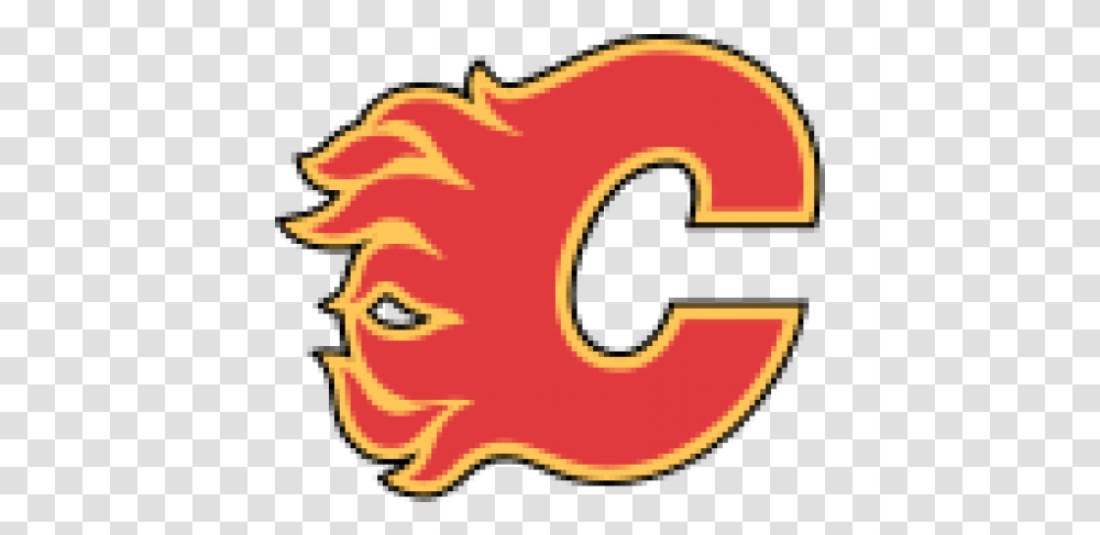 Tampa Bay Lightning Logo Calgary Flames Logo, Text, Pillow, Cushion, Art Transparent Png