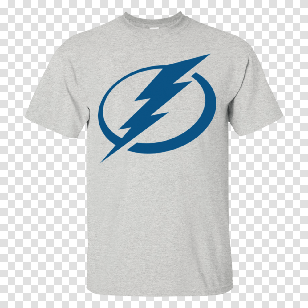Tampa Bay Lightning Logo Nhl Mens T Shirt, Apparel, T-Shirt Transparent Png