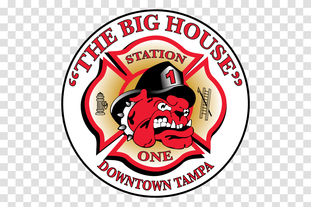Tampa Fire Rescue Station, Label, Logo Transparent Png