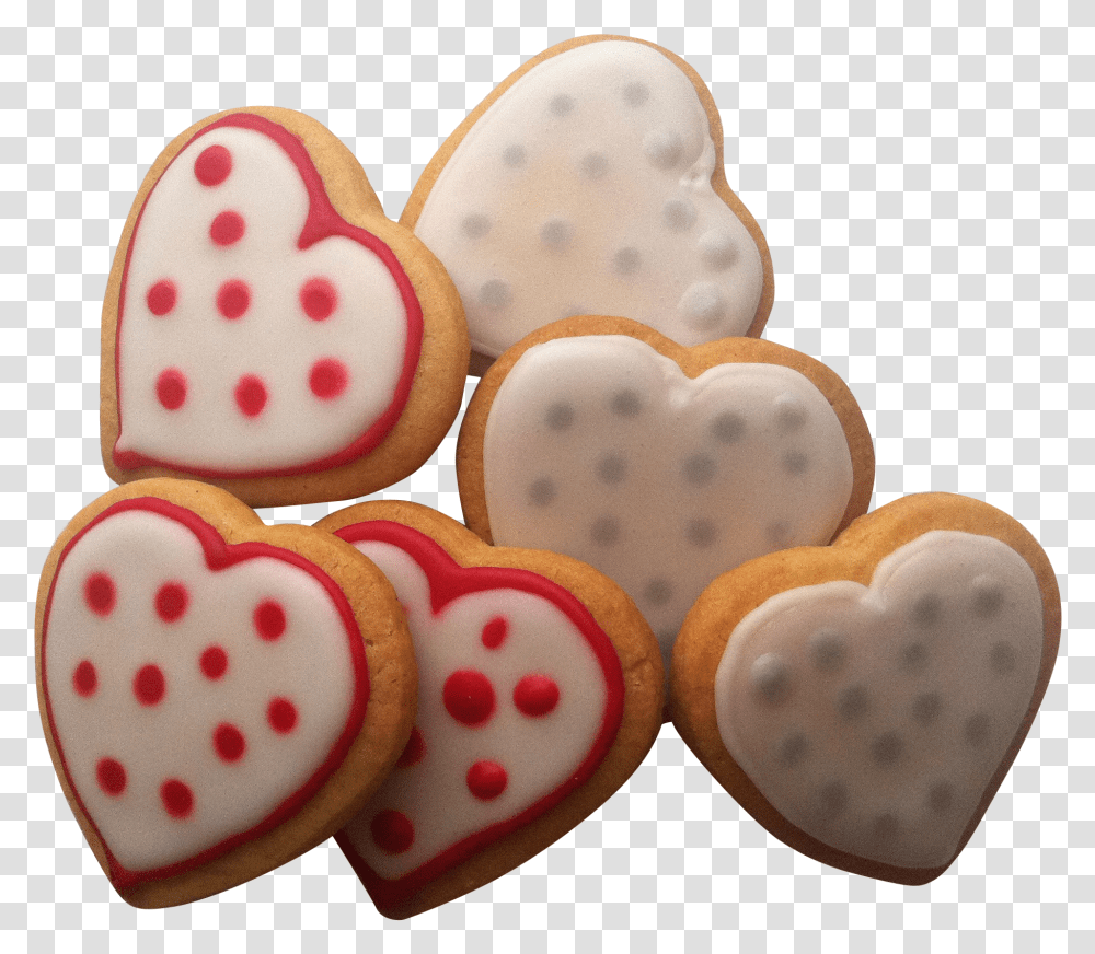 Tan Red Heart Cookies Polyvore Moodboard Filler Aesthetic, Sweets, Food, Confectionery, Bread Transparent Png