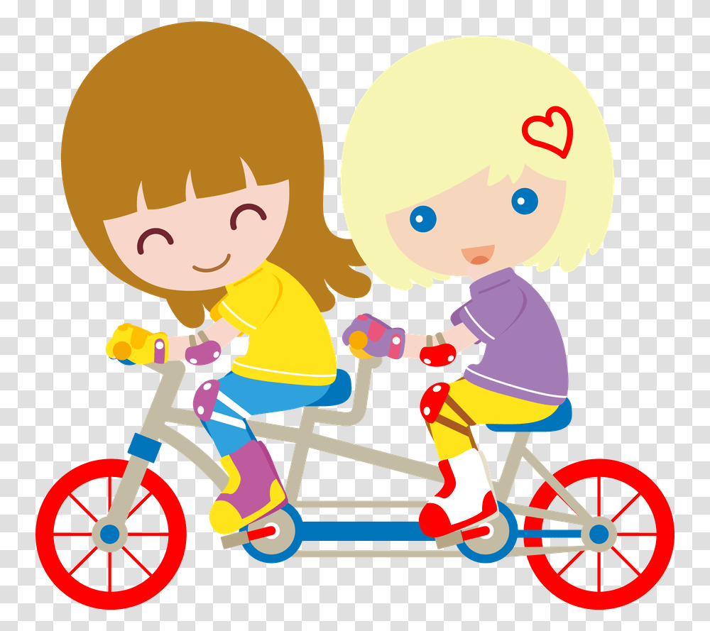 Tandem Bicycle, Vehicle, Transportation, Bike Transparent Png