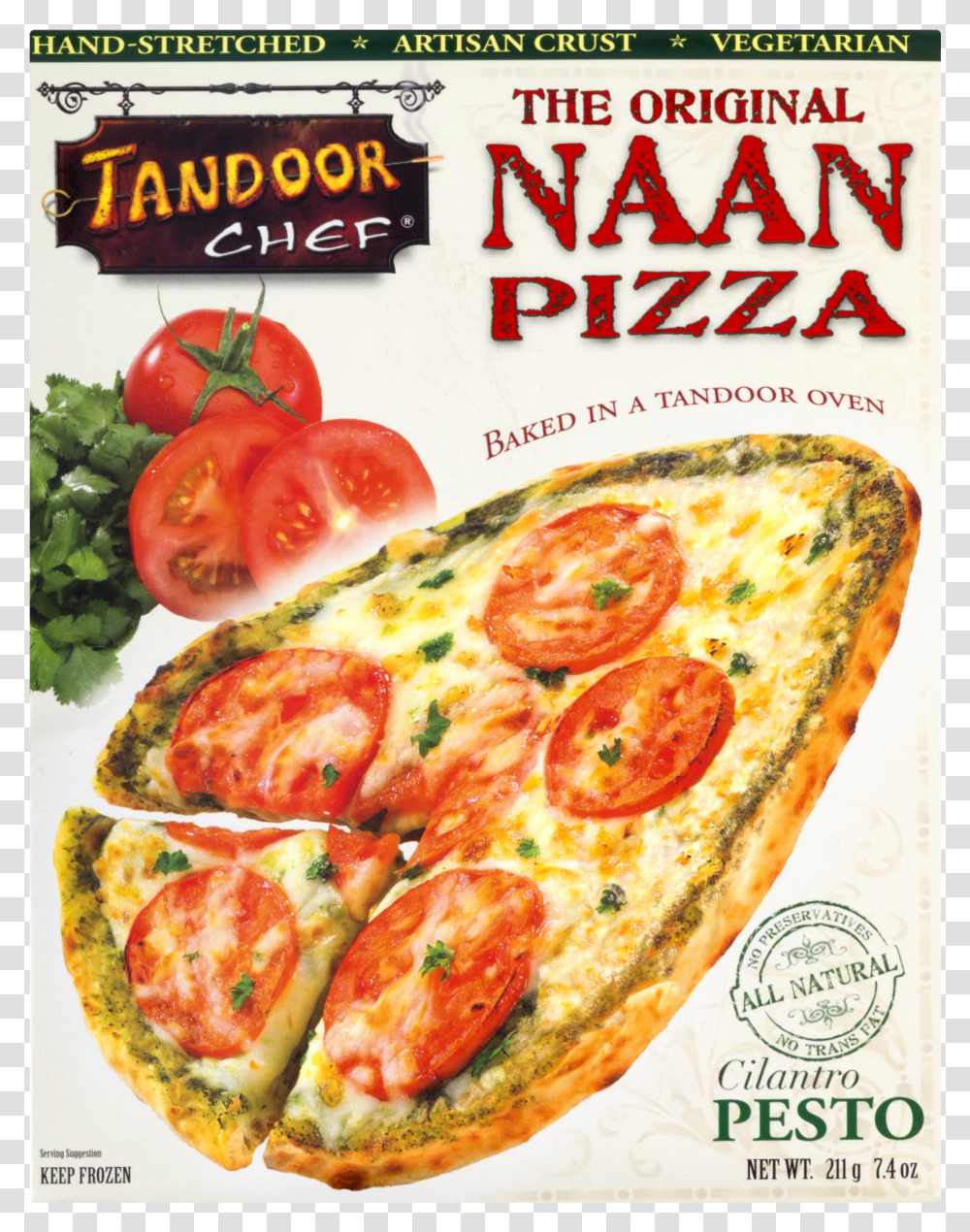 Tandoor Chef Naan Pizza Transparent Png