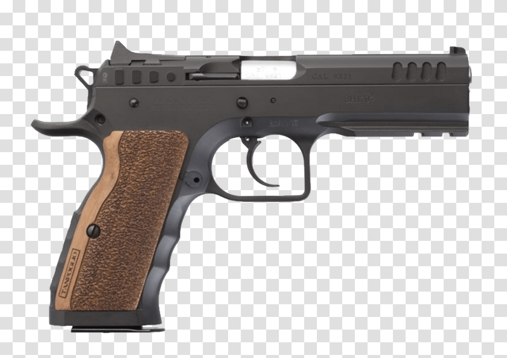 Tanfoglio Cal 45 Acp, Gun, Weapon, Weaponry, Handgun Transparent Png