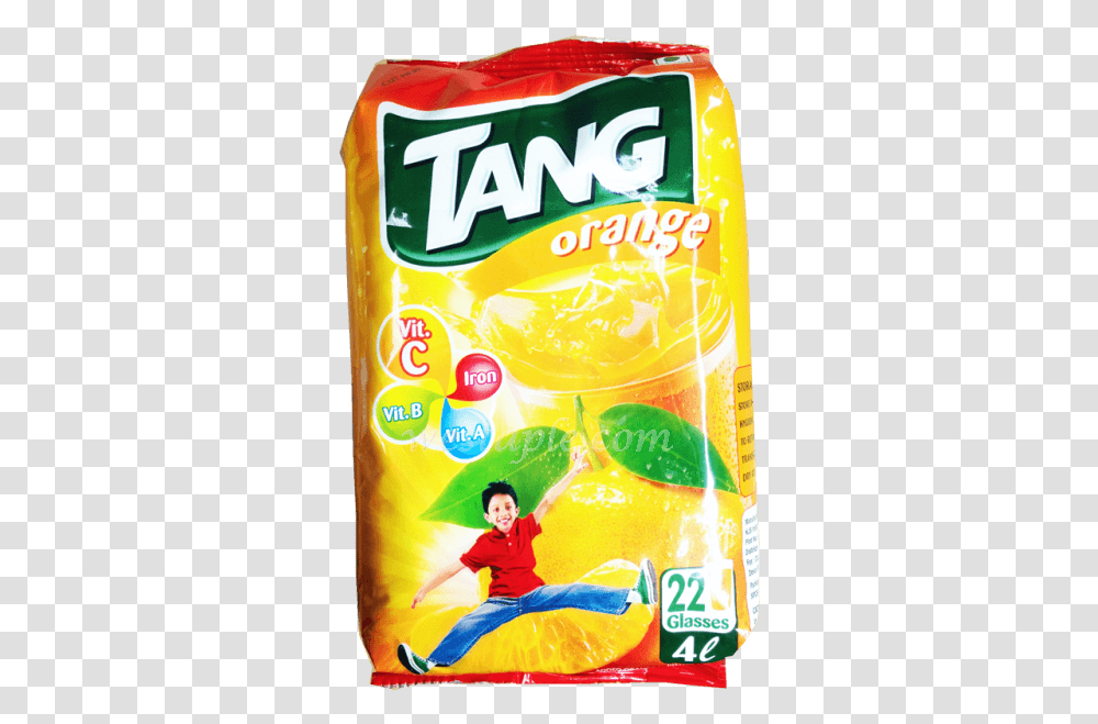 Tang Orange Instant Drink Mix, Person, Human, Food, Tin Transparent Png