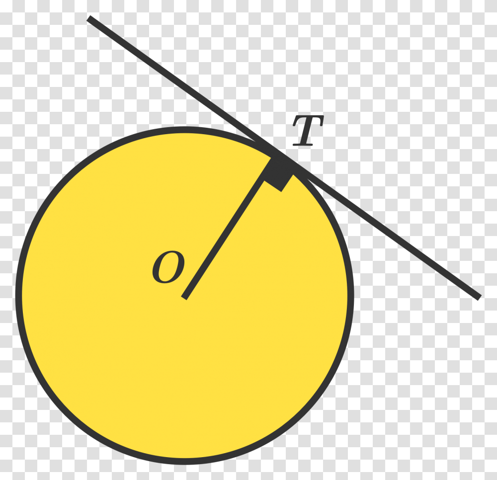 Tangent Tangent Is Perpendicular To The Radius, Musical Instrument, Leisure Activities, Tennis Ball, Sport Transparent Png