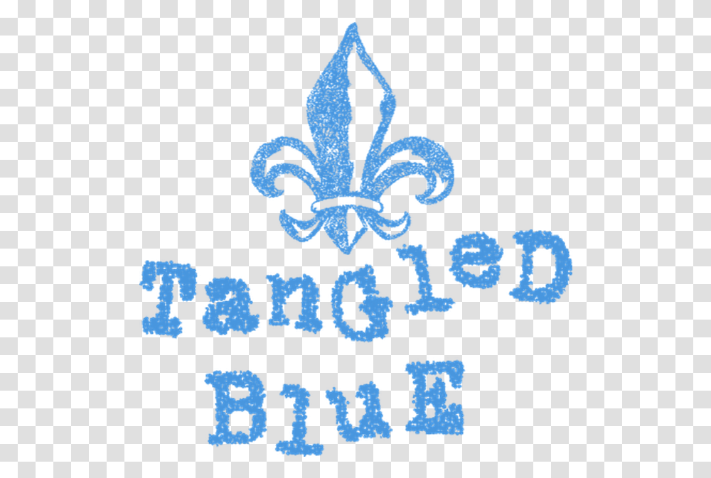 Tangled Blue Graphics, Label, Alphabet, Poster Transparent Png