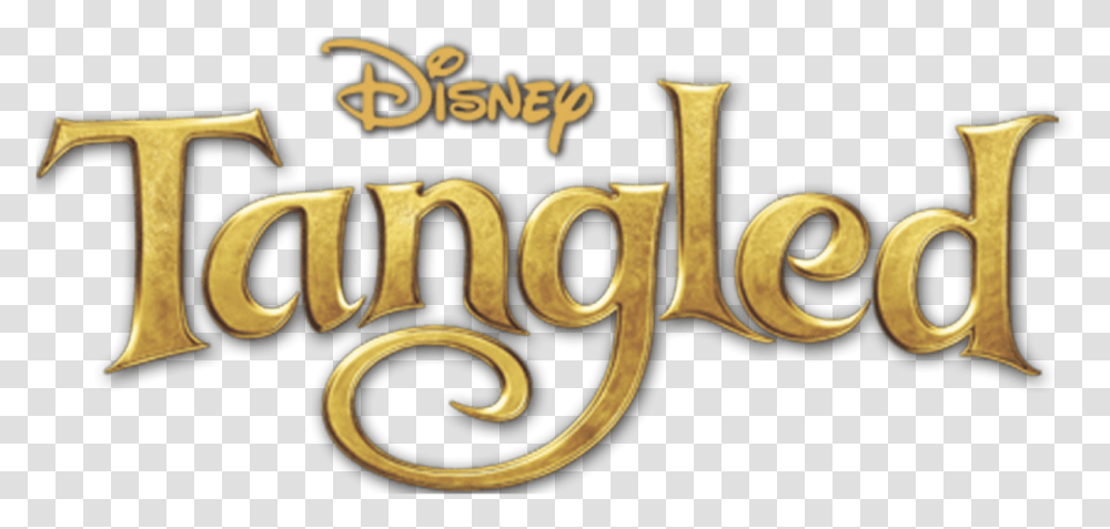 Tangled Netflix Disney Tangled Logo, Text, Label, Word, Alphabet Transparent Png