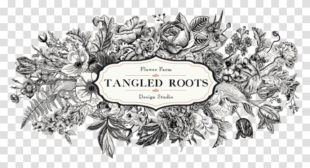 Tangled Roots, Floral Design, Pattern, Graphics, Art Transparent Png