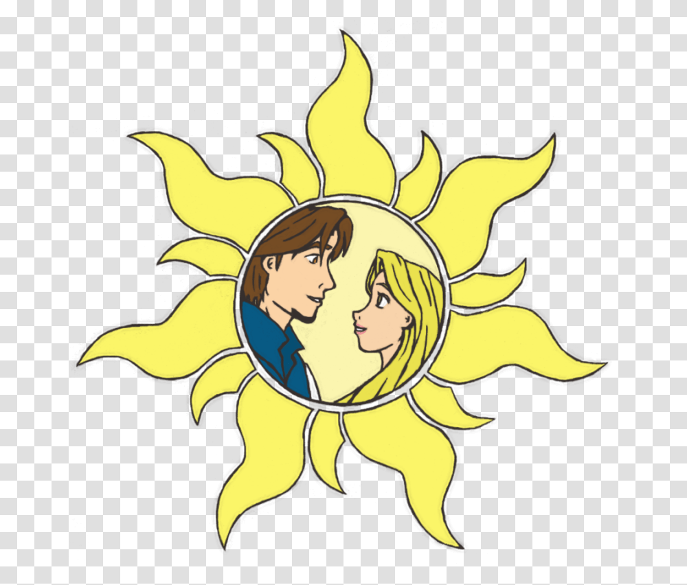Tangled Sun Clip Art, Logo, Trademark, Emblem Transparent Png