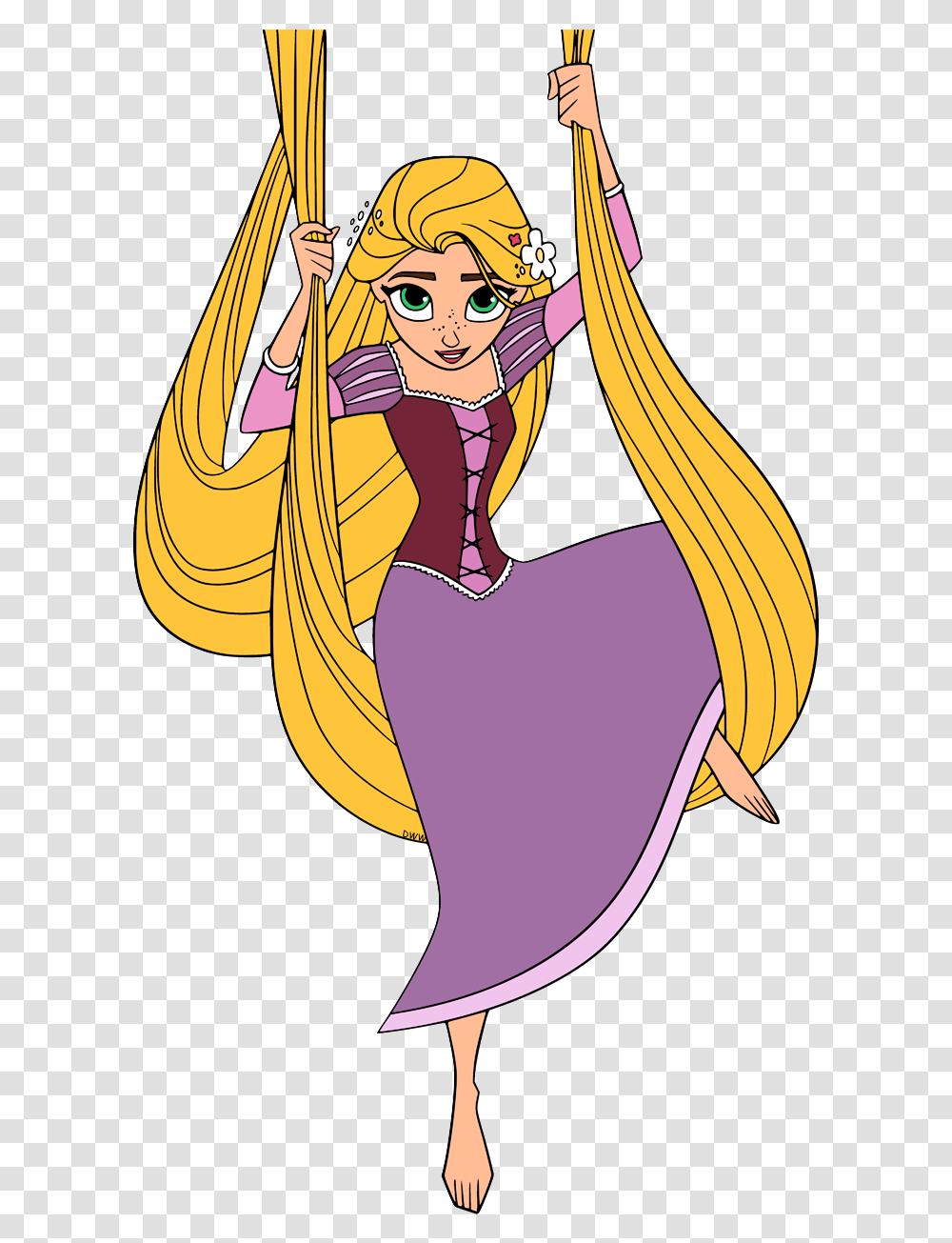 Tangled The Series Rapunzel Clipart, Costume, Book, Girl, Female Transparent Png