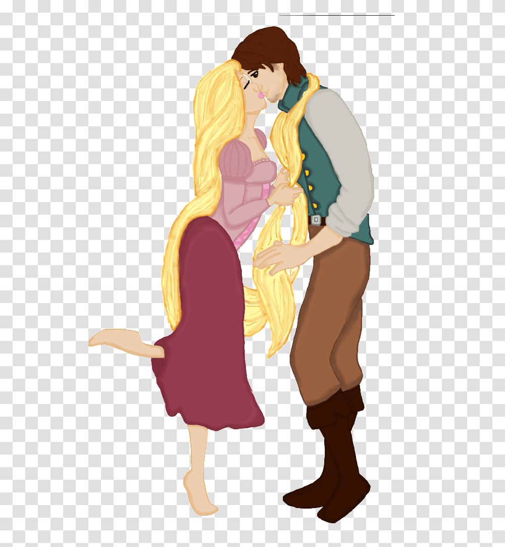 Tangledcouple, Person, Blonde, Woman, Girl Transparent Png