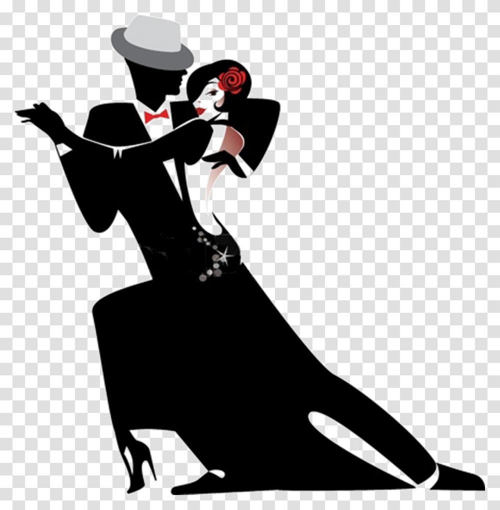 Tango Dance Silhouette Tango Dancers Images Silhouette, Person, Human, Dance Pose, Leisure Activities Transparent Png