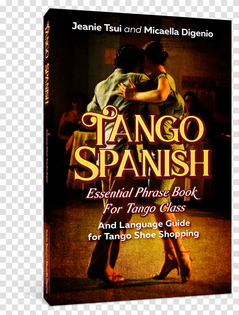Tango Spanish Essential Phrase Book For Tango Class Flyer, Person, Novel, Poster, Advertisement Transparent Png