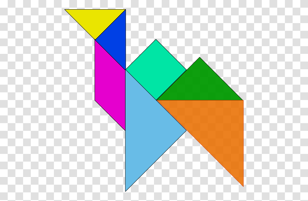 Tangram Clip Art Free Vector, Triangle, Pattern Transparent Png