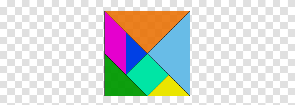 Tangram Clip Art, Triangle Transparent Png