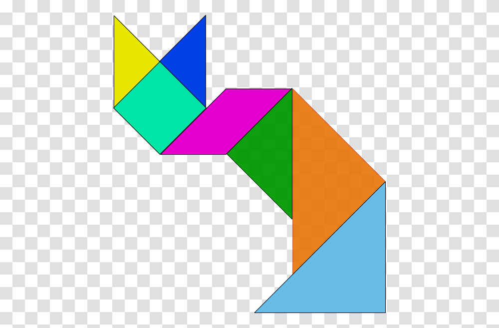 Tangram Game Clip Art Free Vector, Triangle, Pattern, Diagram Transparent Png