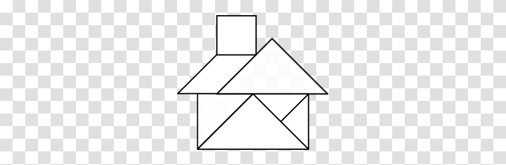 Tangram House Clip Art, Rug, Envelope, Lamp, Triangle Transparent Png