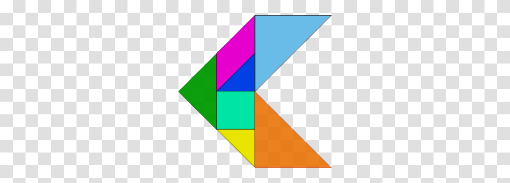 Tangram Puzzle Game Clip Art, Triangle, Label Transparent Png