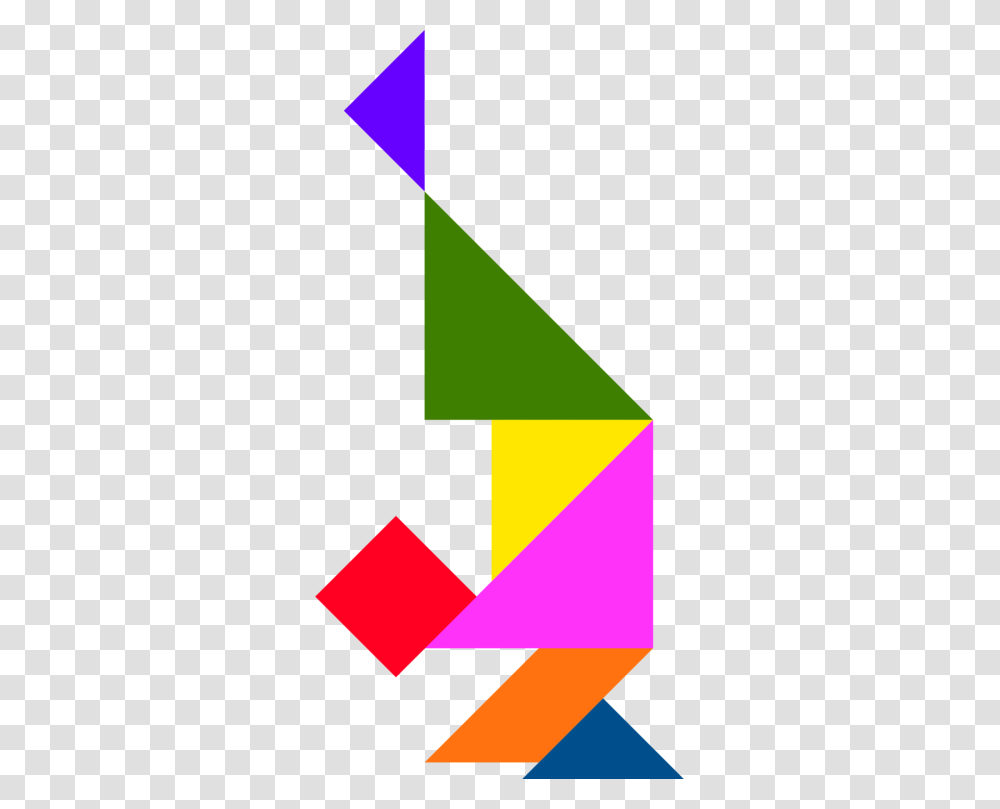 Tangram The Ancient Chinese Puzzle Jigsaw Puzzles Computer Icons, Triangle Transparent Png