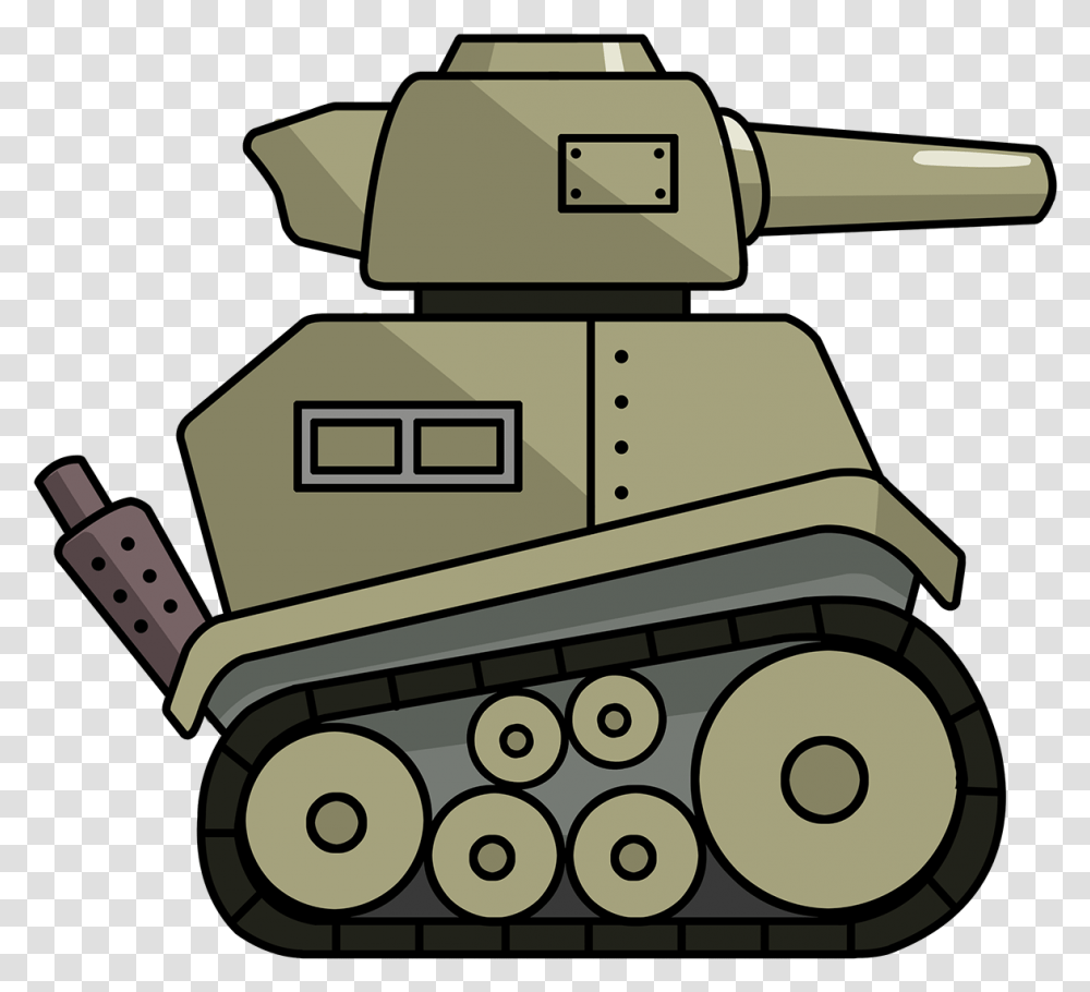 Tank Cartoon, Military Uniform, Army, Vehicle, Armored Transparent Png