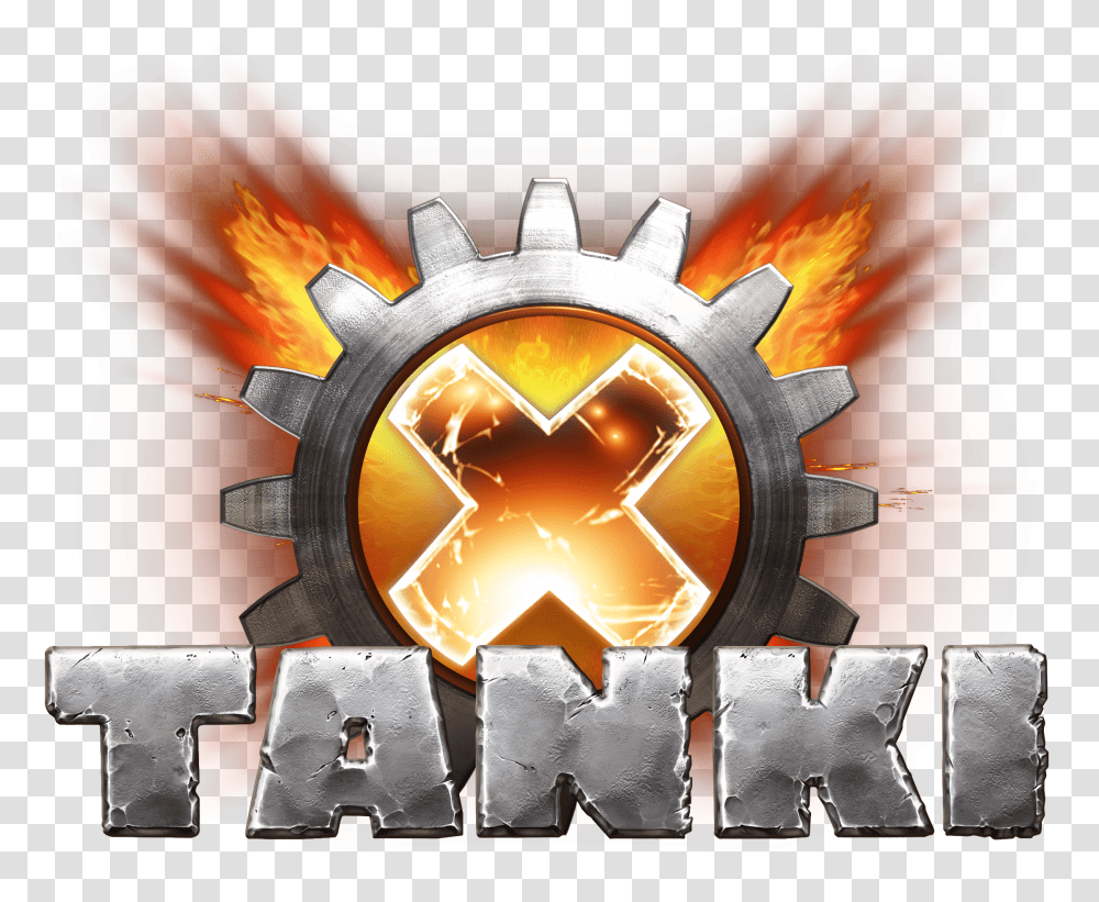 Tanki X, Logo, Trademark, Cross Transparent Png