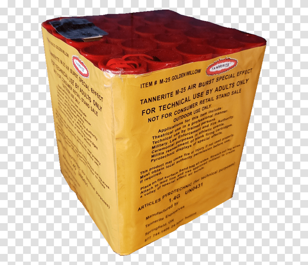 Tannerite Willow, Book, Box, Plant, Carton Transparent Png