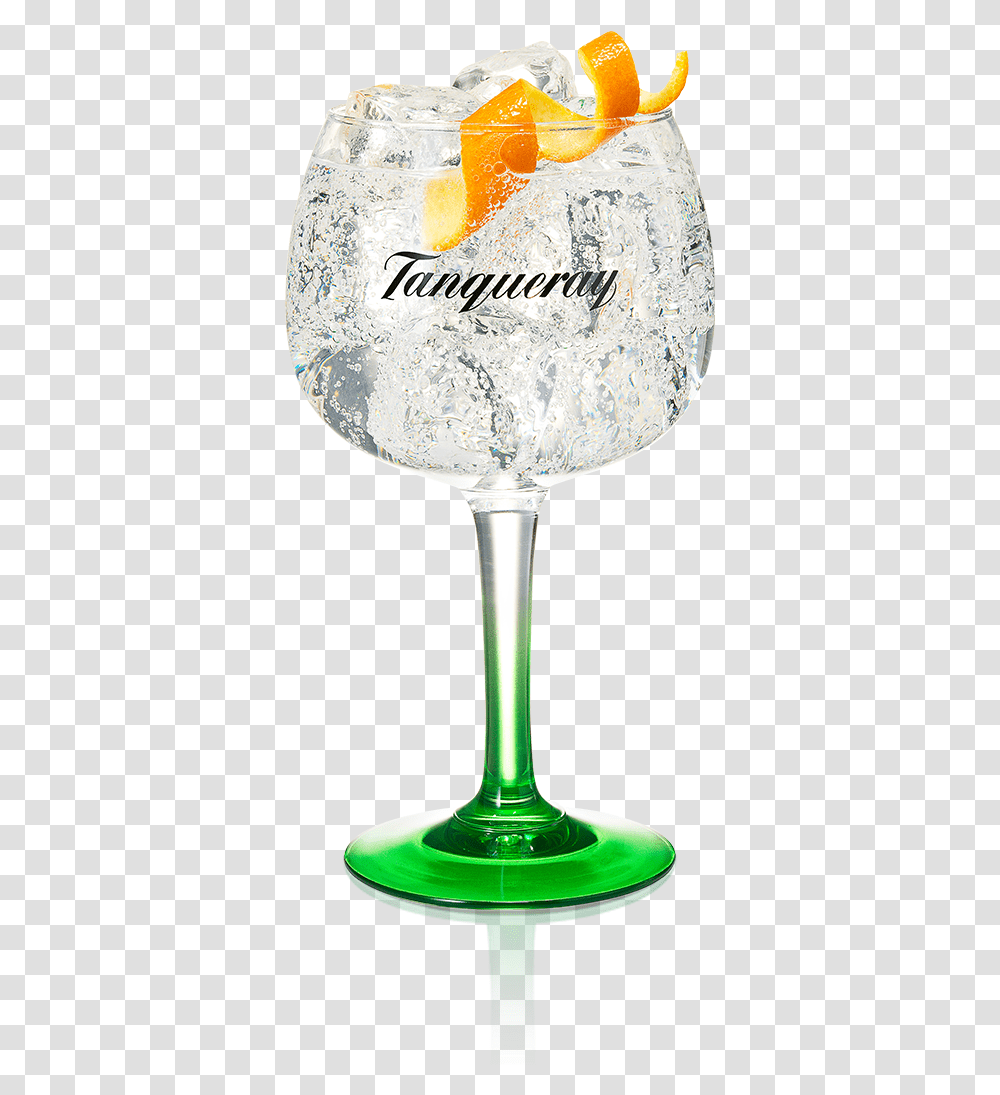 Tanqueray Amp Tonic With Orange Peel Tanqueray Gin Tonic, Lamp, Glass, Goblet, Wine Glass Transparent Png