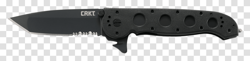 Tanto Large With Triple Point Serrations Crkt M16, Knife, Blade, Weapon, Weaponry Transparent Png