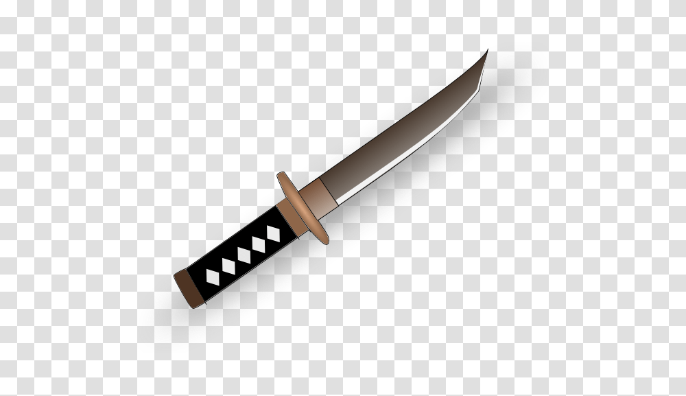 Tanto Sword Clip Art, Blade, Weapon, Weaponry, Knife Transparent Png