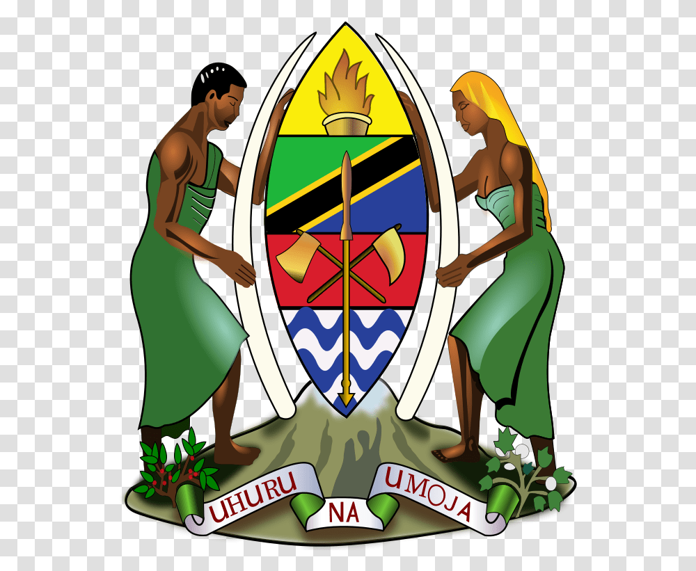 Tanzania Coat Of Arms, Person, Sea, Outdoors, Water Transparent Png