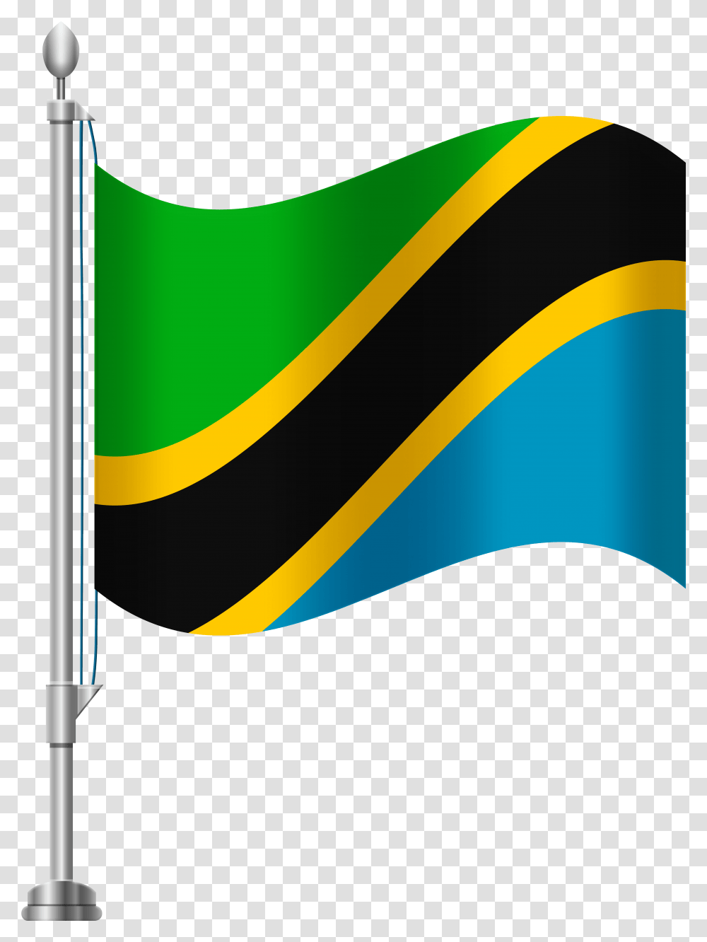 Tanzania Flag Clip Art Transparent Png