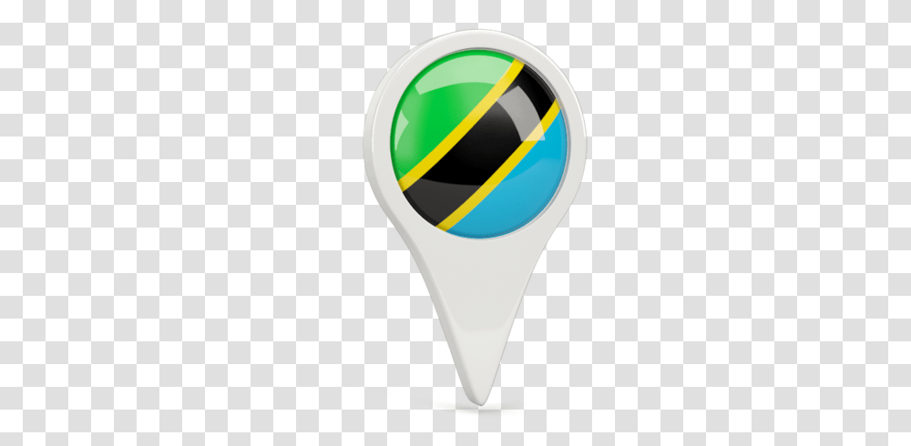 Tanzania Round Pin Icon 640 Tanzania Flag Round Pin, Tape, Light, Racket, Ball Transparent Png