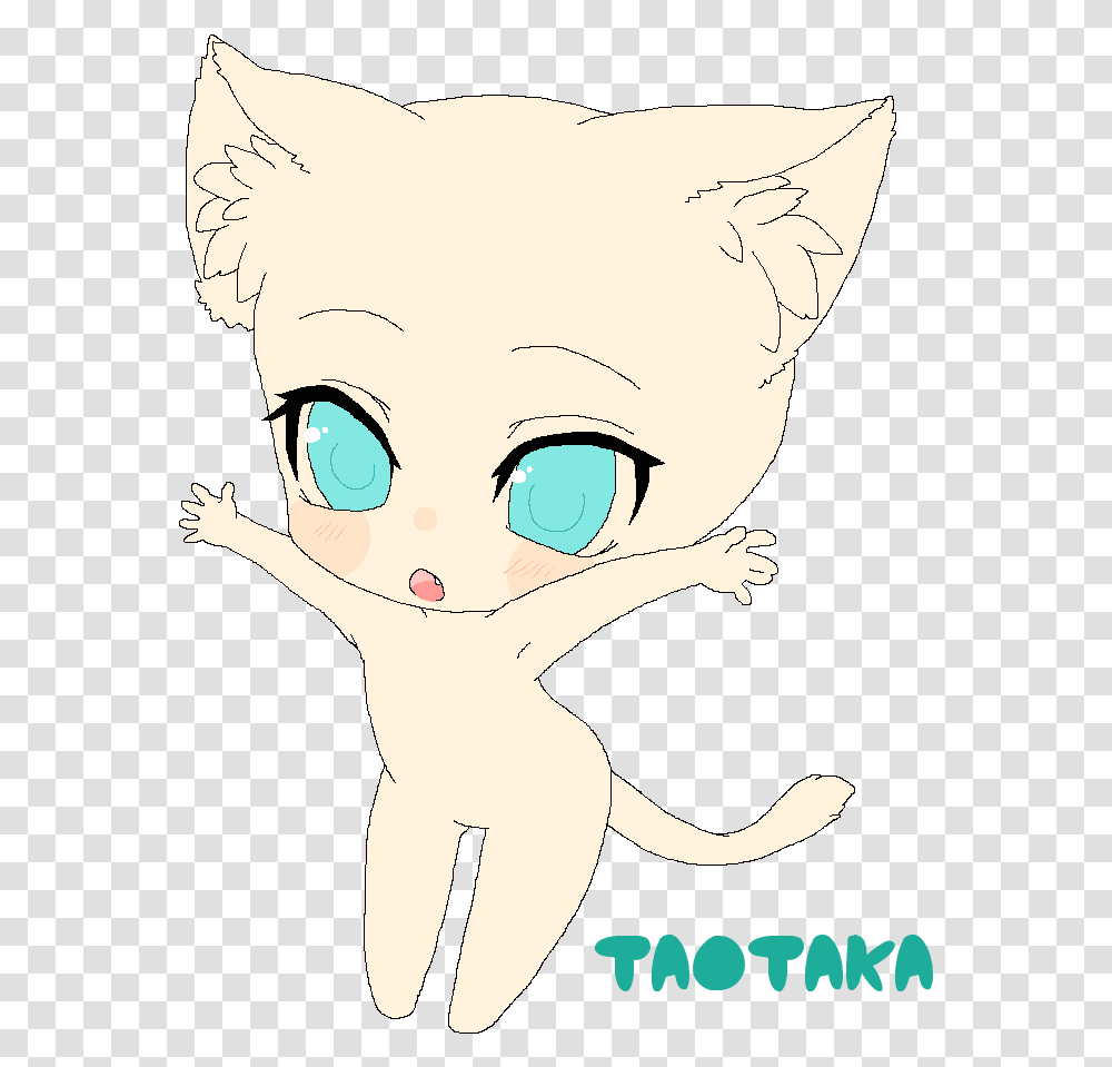 Taotaka Chibi Kawaii Base Domestic Short Haired Cat, Sunglasses, Accessories, Accessory, Person Transparent Png