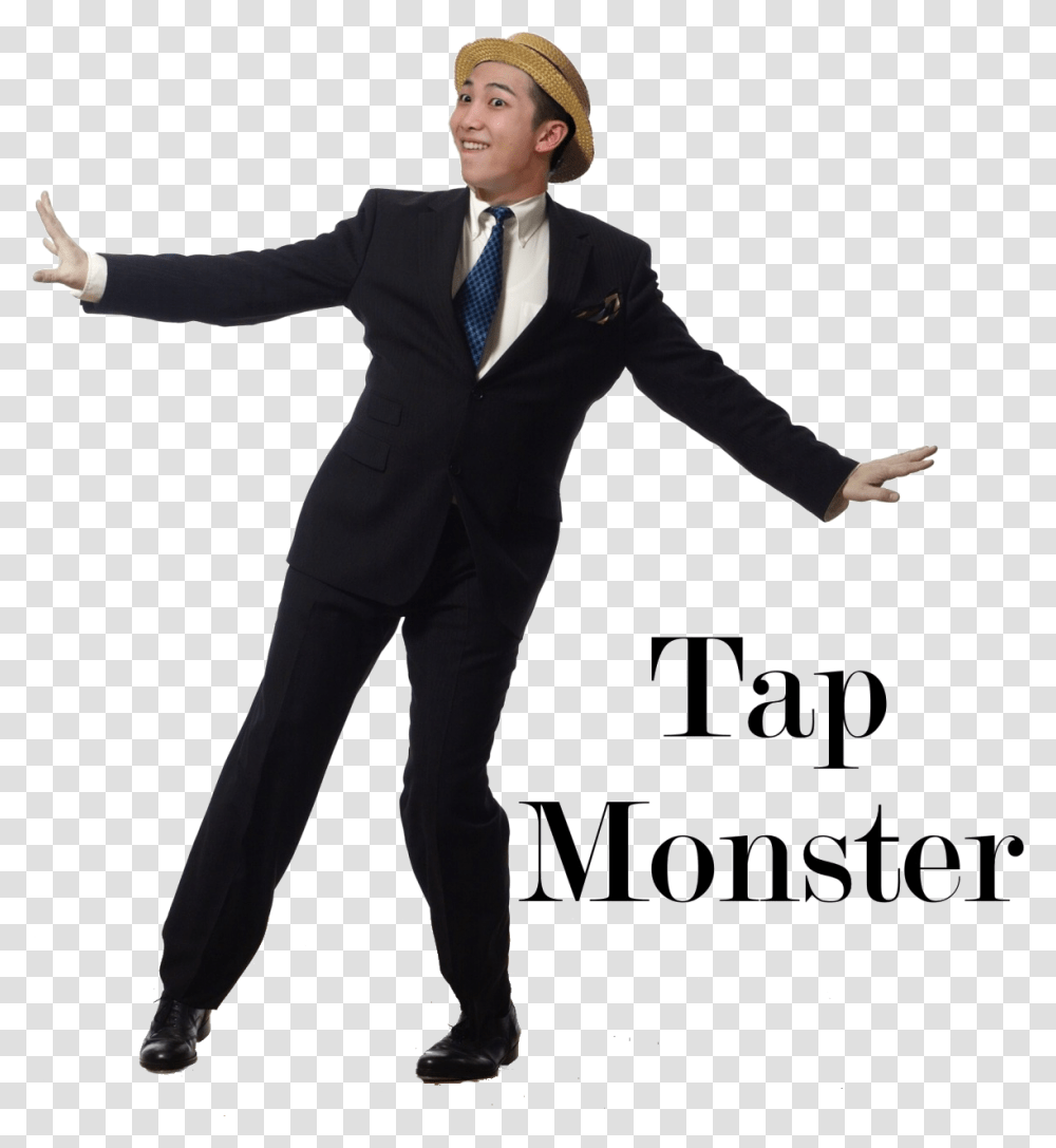 Tap Monster For All Ur Tap Tony Waag, Suit, Overcoat, Person Transparent Png