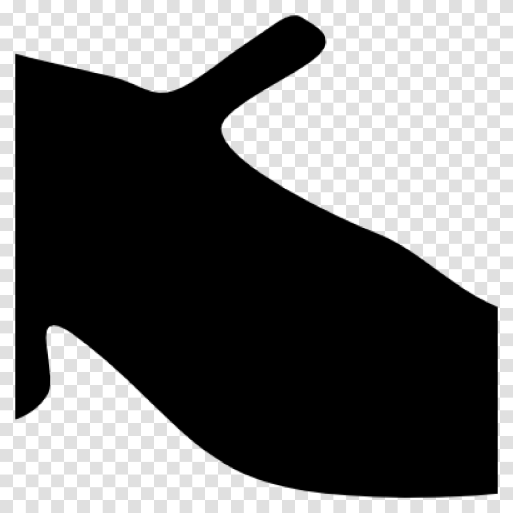 Tap Shoes Clip Art Woman Shoe Silhouette, Gray, World Of Warcraft Transparent Png