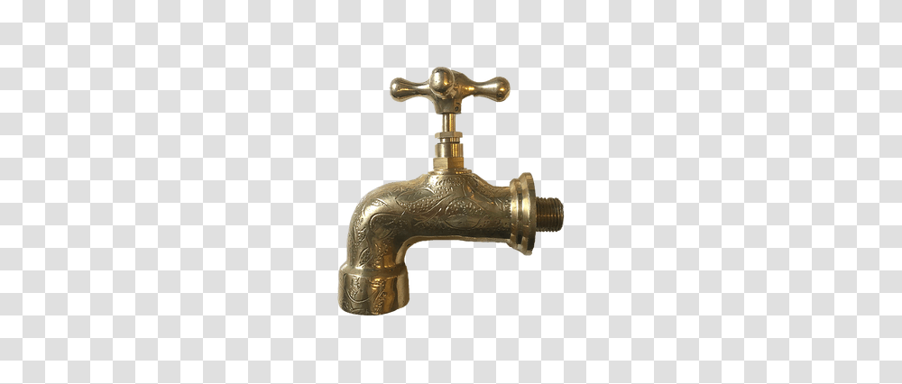 Tap, Tool, Indoors, Sink Faucet, Bronze Transparent Png