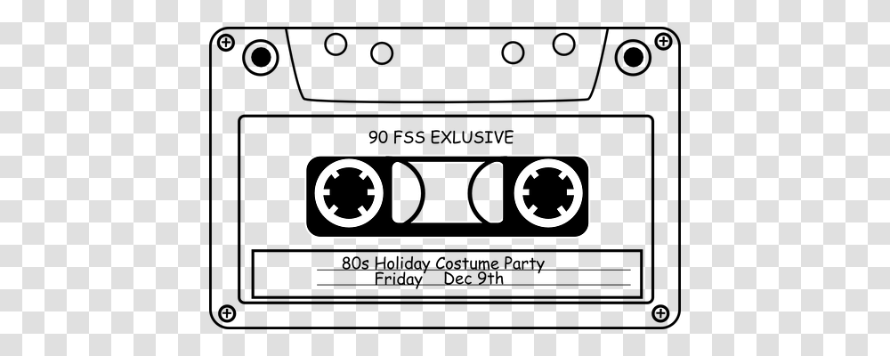 Tape Music, Cassette, Lighting Transparent Png