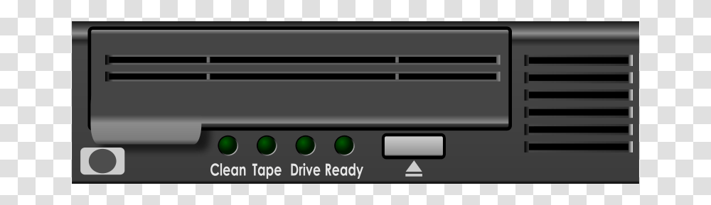 Tape Drive Half Height Black, Technology, Electronics, Hardware, Computer Transparent Png