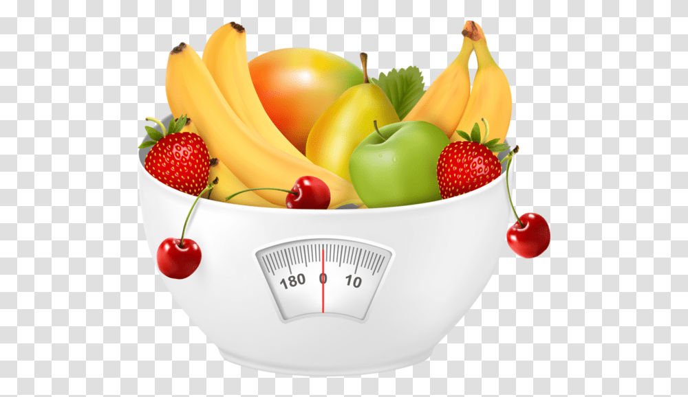 Tape Measure Around A Bowl, Strawberry, Fruit, Plant, Food Transparent Png