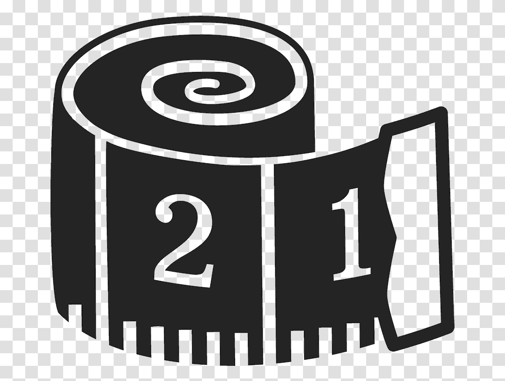 Tape Measure Rubber Stamp Sewing Tape Measure Clipart, Spiral, Coil Transparent Png