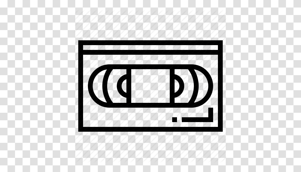 Tape Vhs Video Videotape Icon, Plan, Plot, Diagram Transparent Png