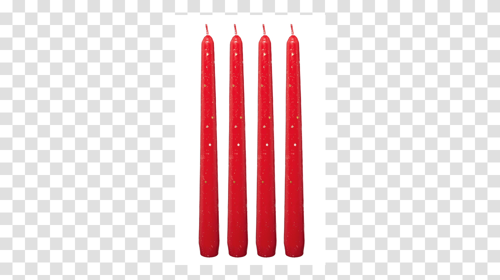 Taper Candle Glitter Red Lidl Us, Stick, Cylinder, Ice Pop Transparent Png