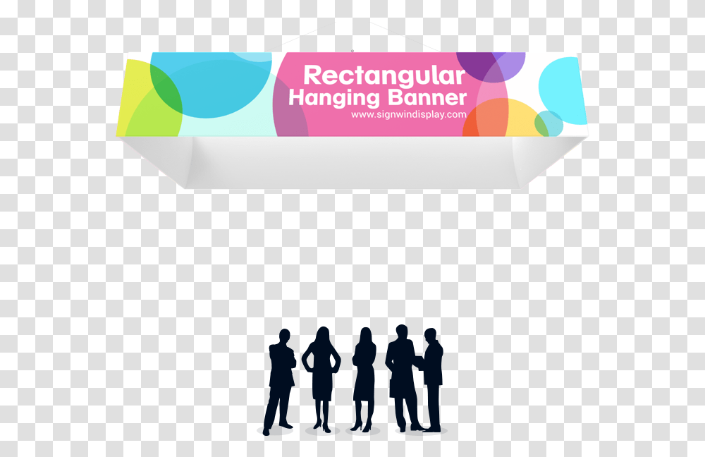 Tapered Circle Hanging Sign, Paper, Poster, Advertisement Transparent Png